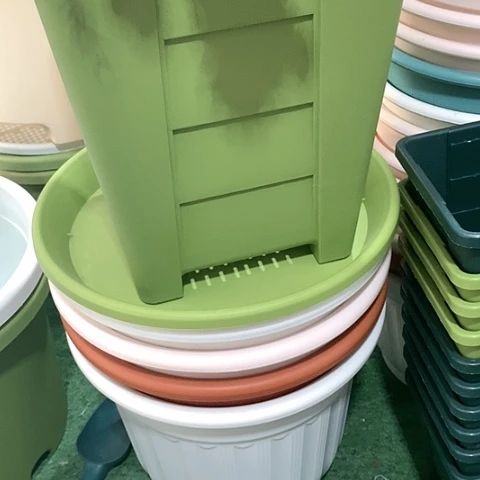 红陶20CM（含）-50CM（不含）26口绿方无托4个