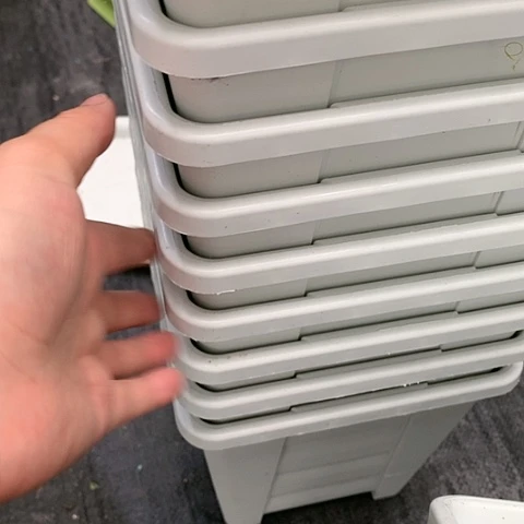 树脂20CM（含）-50CM（不含）19口白方无托微瑕6个
