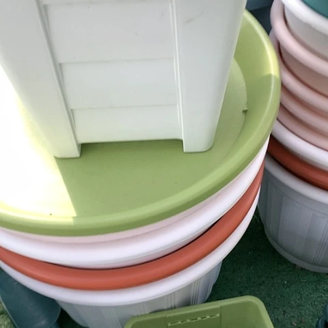 红陶20CM（含）-50CM（不含）19口白方无托6个