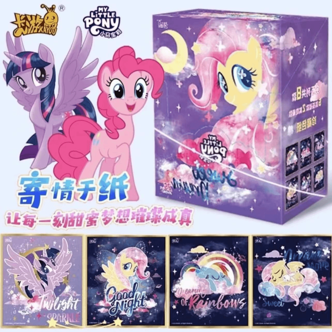 【台妹】小马宝莉亚克力色纸卡牌盲盒代拆