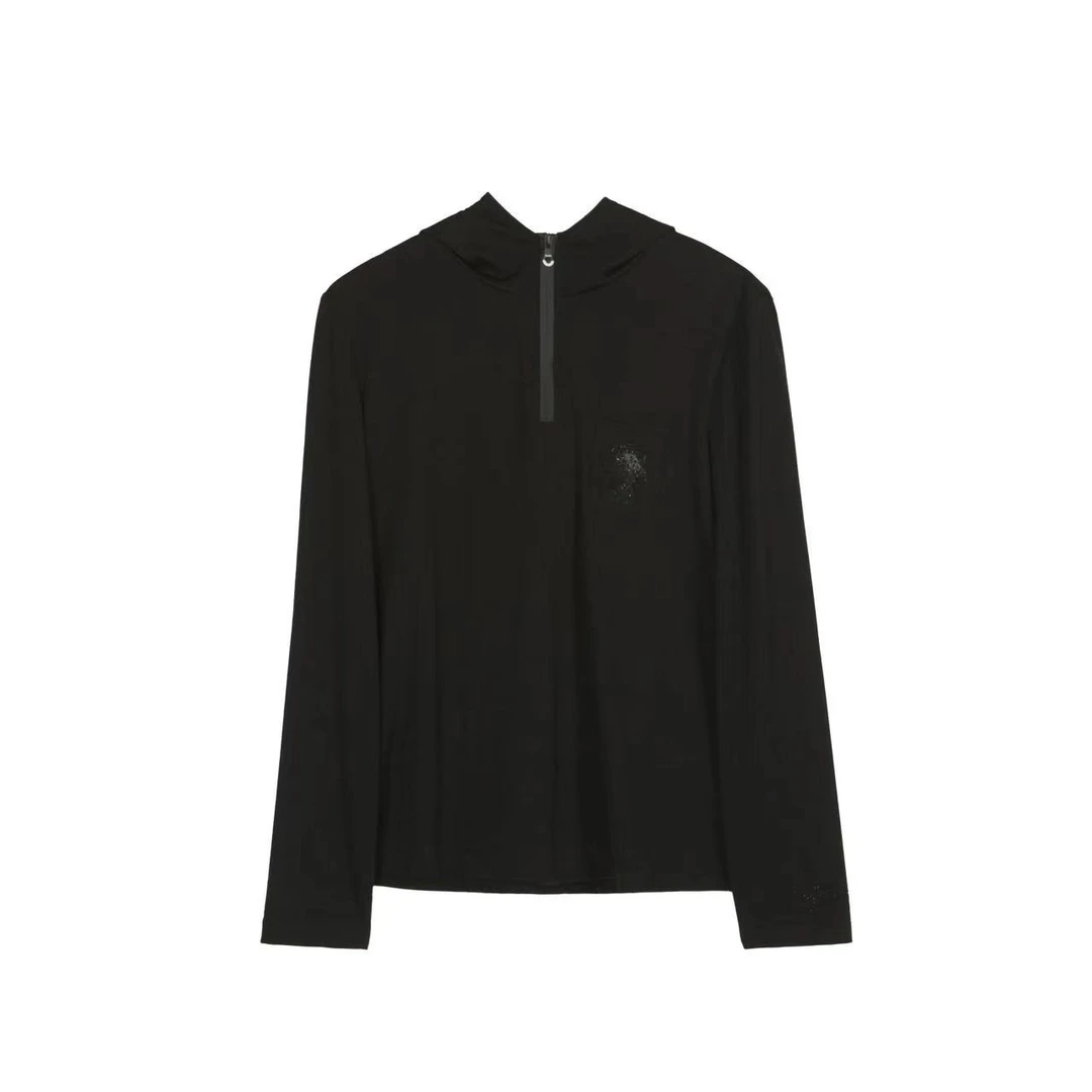 商场同款早秋新款连帽拉链卫衣10396