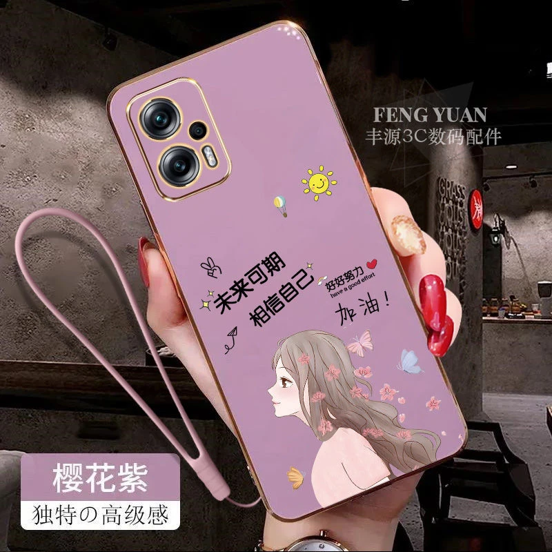 红米note11TPro手机壳5G全包镜头防摔女款redmi未来可期硅胶软壳T