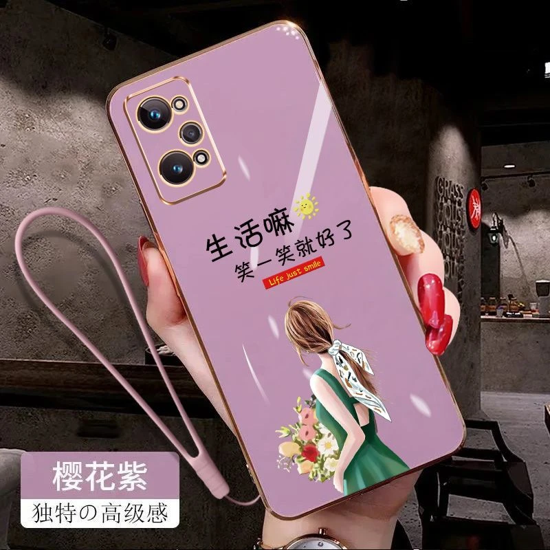 RealmeQ5Pro手机壳真我RMX3372笑一笑女防摔壳全包软壳硅胶保护套