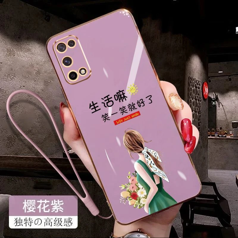 OPPOK7X手机壳PERM00笑一笑女款防摔壳k7x全包软壳硅胶超薄保护套