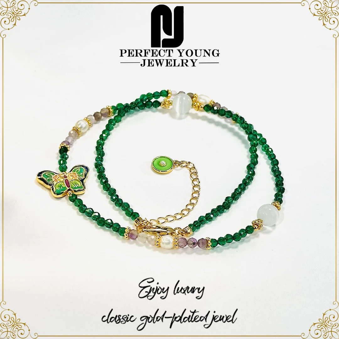 【丛林蝴蝶】中⭐Land&Mark优雅气质项链Z-8649