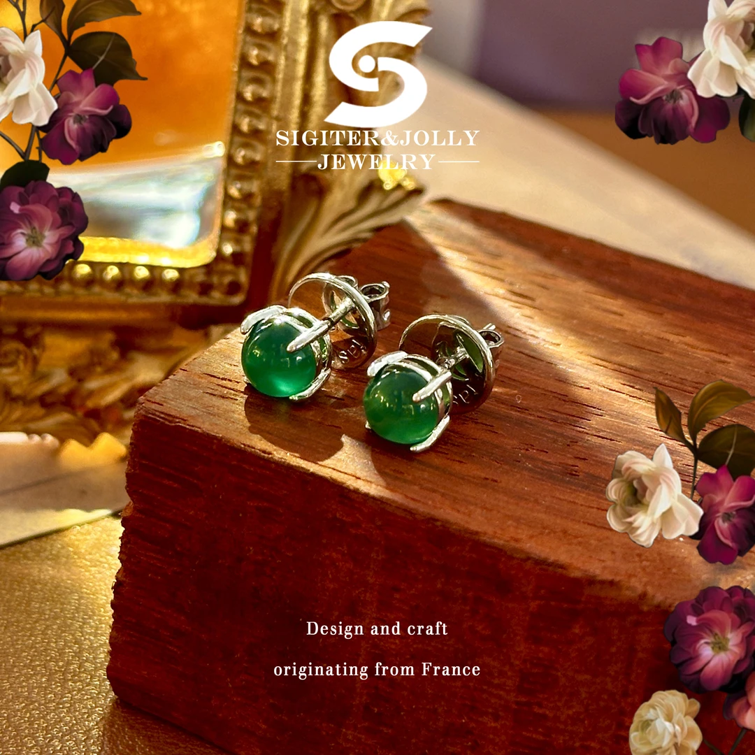 法⭐Sigiter&jolly轻奢时尚耳钉X-8690