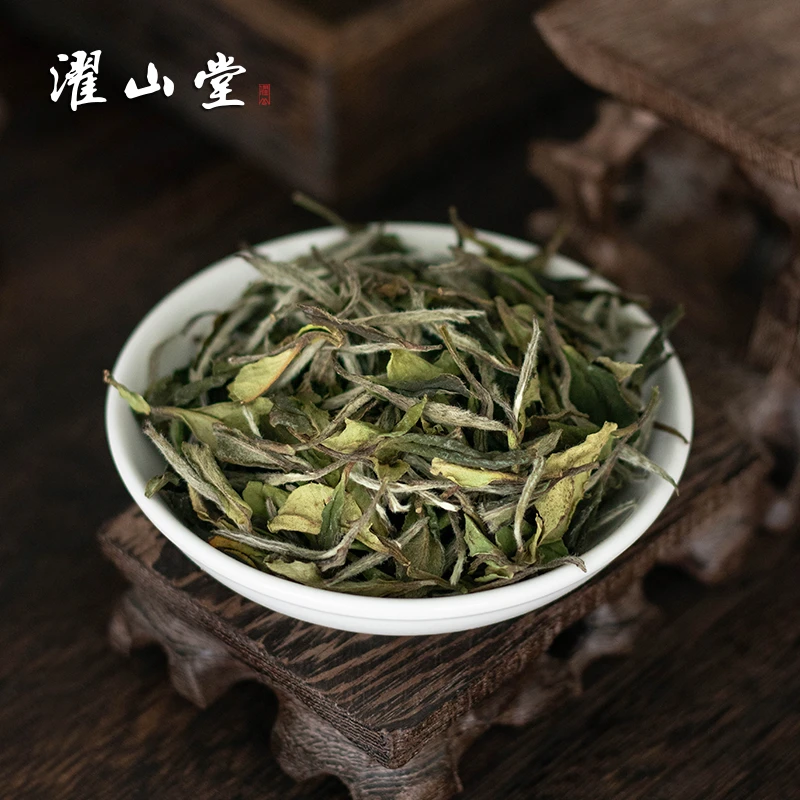 濯山新品2023年一级贡眉福鼎白茶春茶花香茶叶散茶盒装50/150克