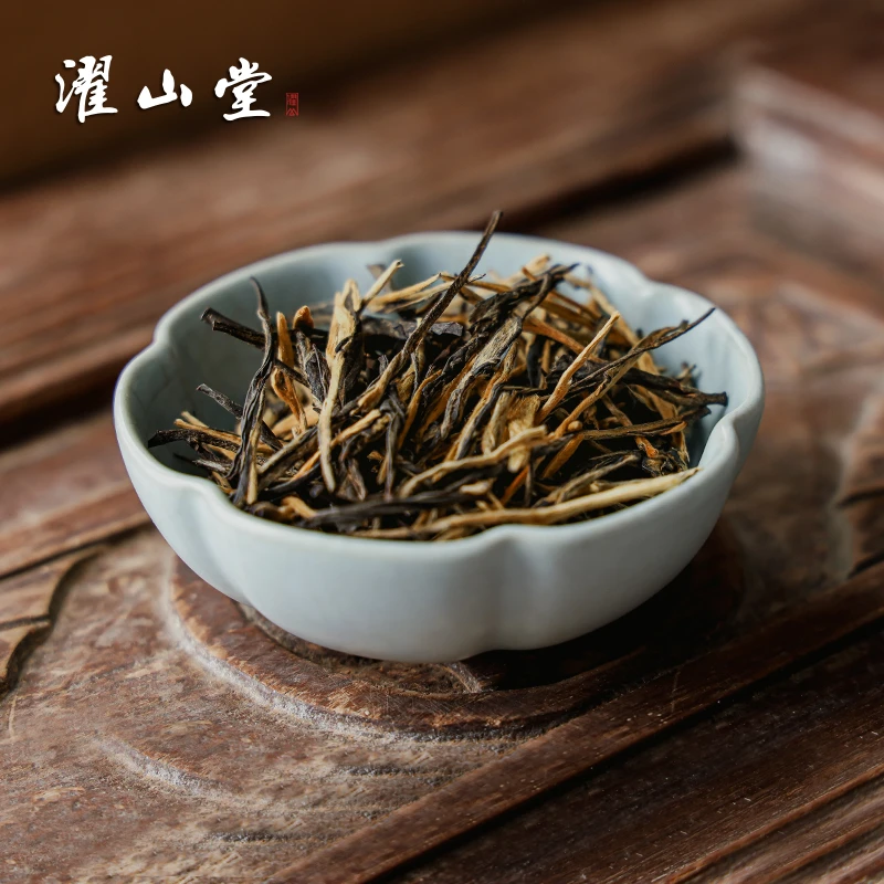 濯山2025年南糯金枝云南古树滇红茶蜜香金针茶叶盒装50/200克