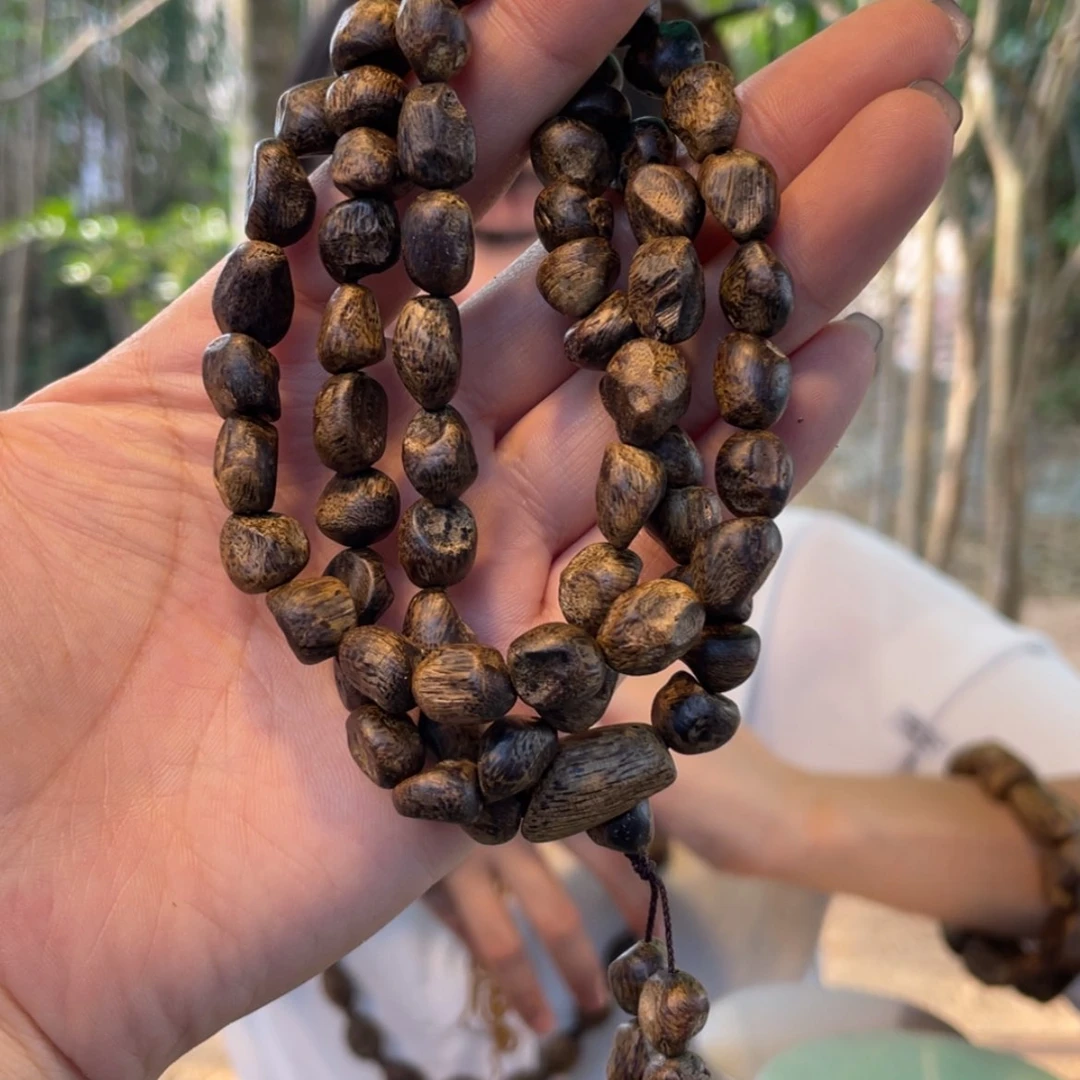 【闪购商品】沉香手串树丁壳子多圈30克多样性发一条