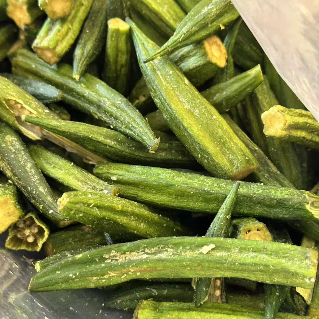 即食秋葵脆 蔬菜干 蔬菜脆 60g/240g 罐装