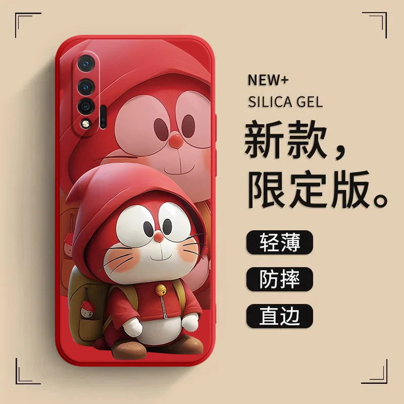 红帽叮当华为nova65g手机壳nova64g卡通WLZ-AL10防摔nova6se全包