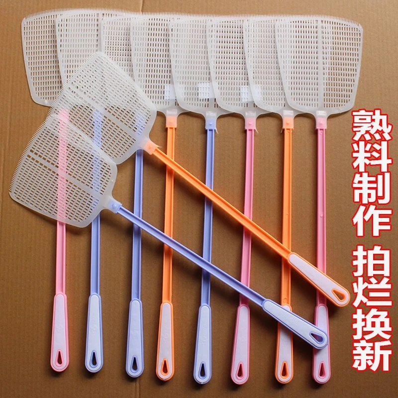 熟胶苍蝇拍打不烂夏季家用塑料软胶加厚长耐用软胶灭蚊虫拍蝇子拍