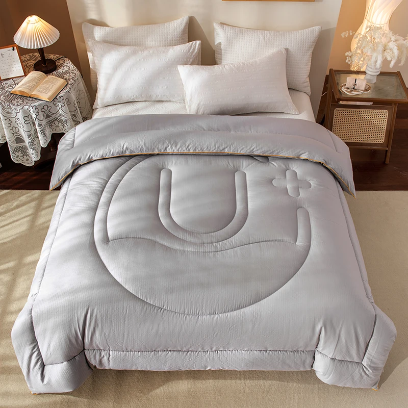 【石墨烯泡泡被】A类秋冬聚暖泡泡被 加厚双人冬被