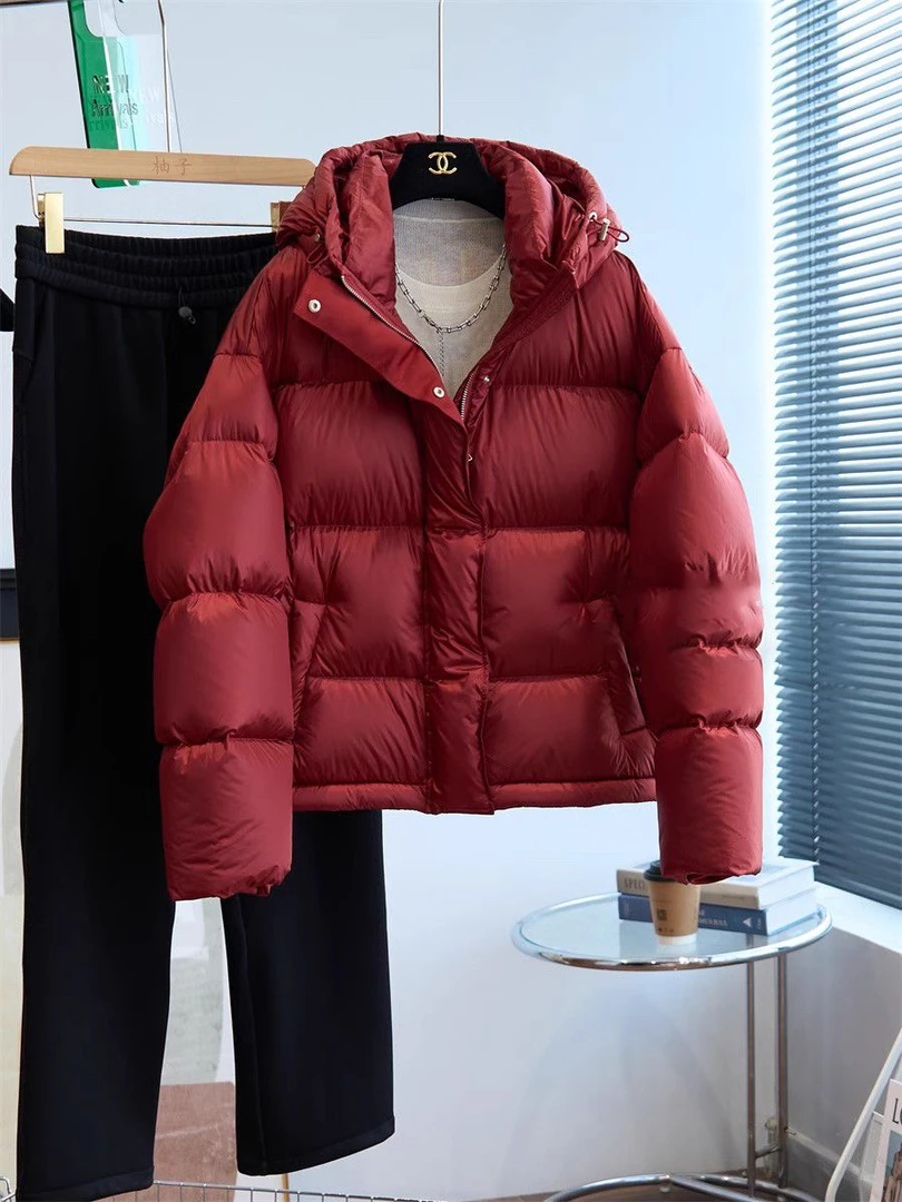 2024冬季新款短款保暖抗寒洋气款羽羽服时尚网红潮流百搭