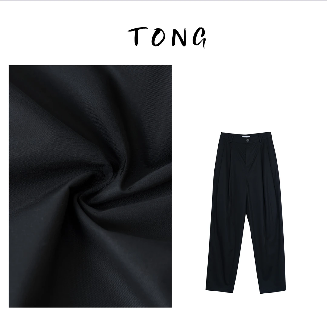 浪清/女装推荐  路易斯微锥休闲裤