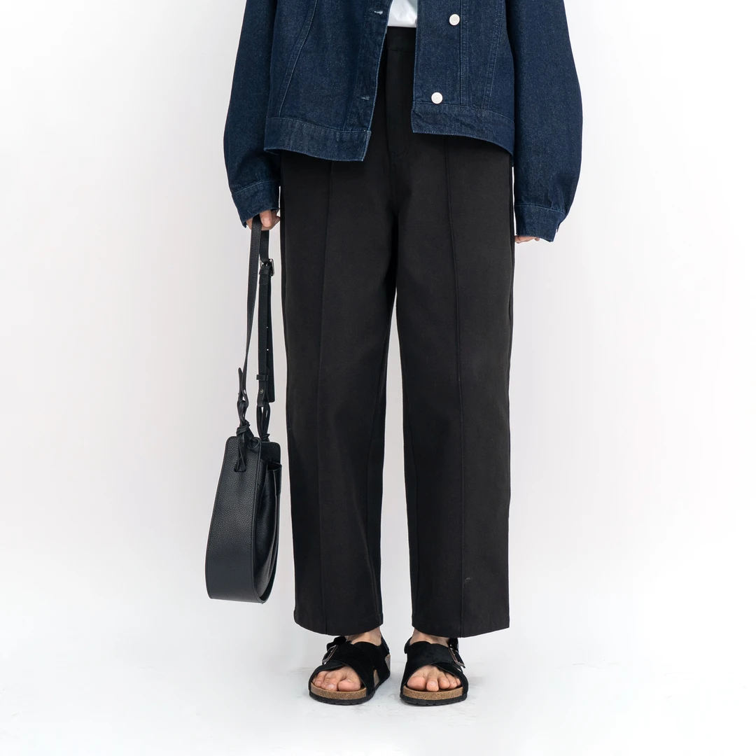 浪清/女装推荐 米兰往事休闲直筒裤