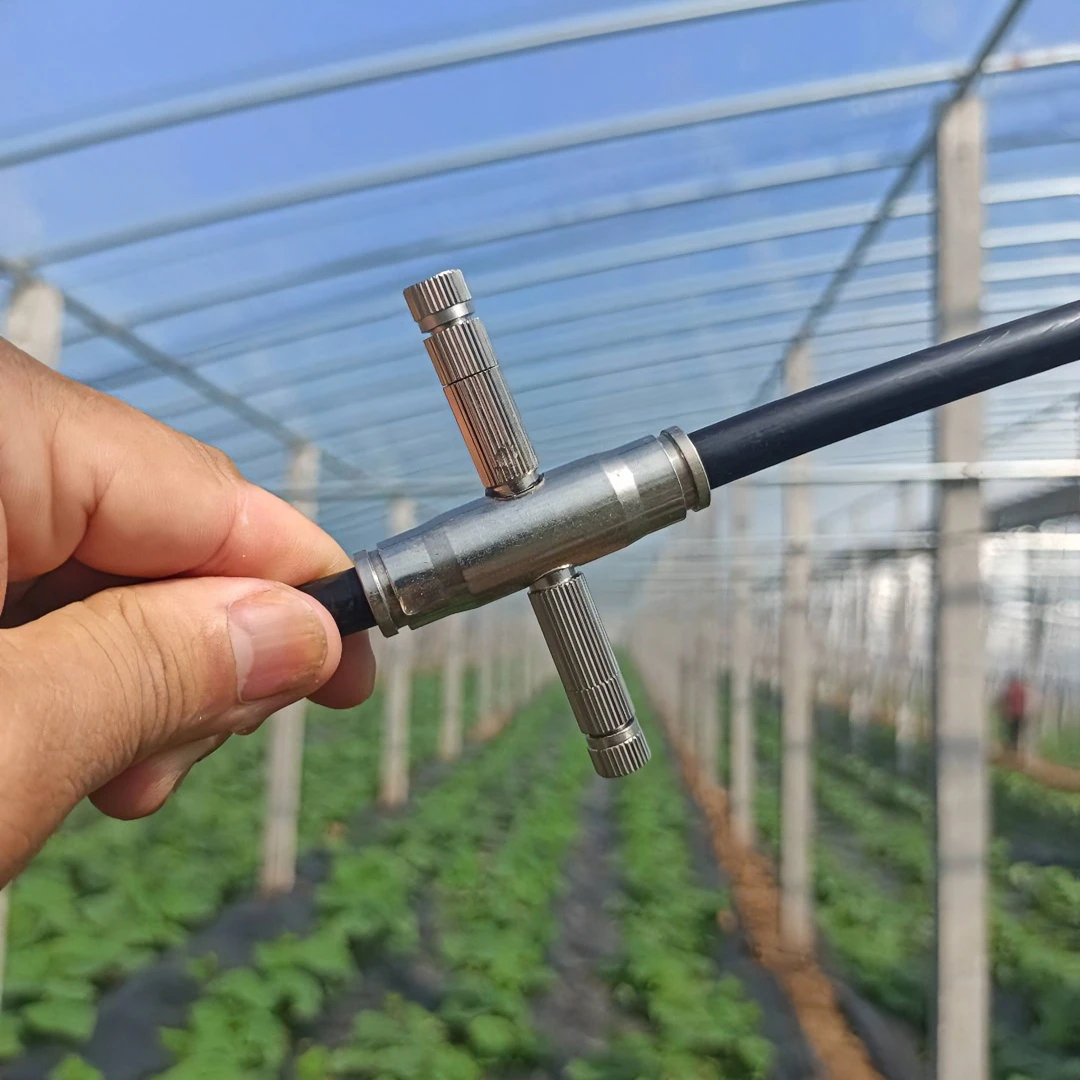高压喷头大棚高压雾化喷头陶瓷喷头高压尼龙管全自动加长