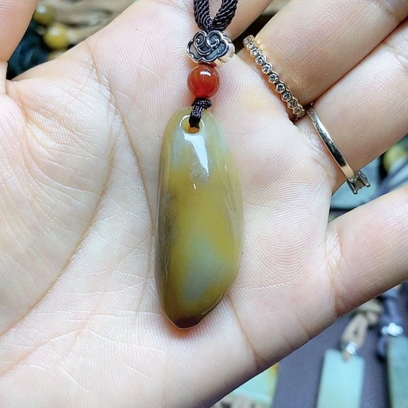 【闪购商品】岫岩老玉（透闪石质玉）挂件未镶嵌