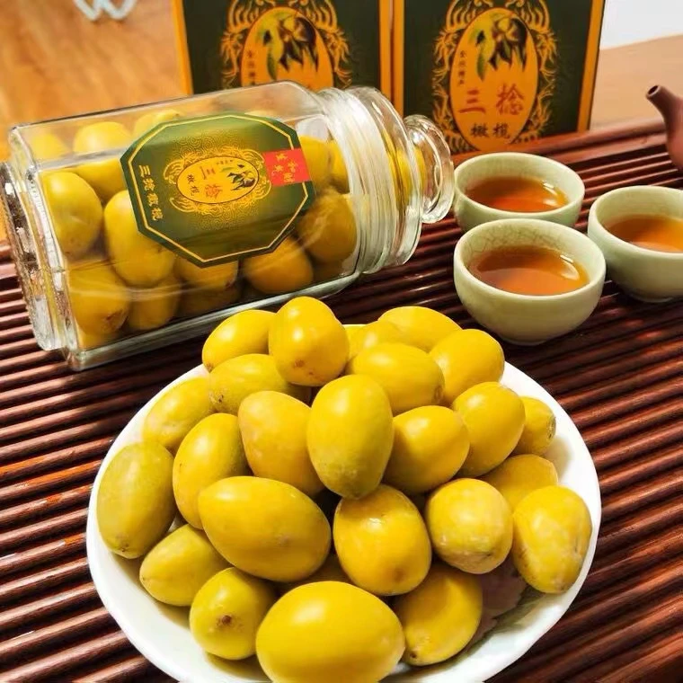 潮汕百年老树丛特级三捻橄榄三菱橄榄500克