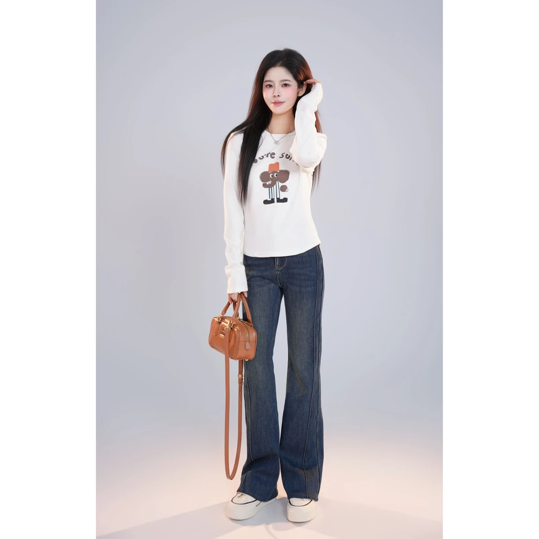 宿慕SUMU 女士卫衣11-13冬季新款时尚休闲百搭休闲上衣B1903I