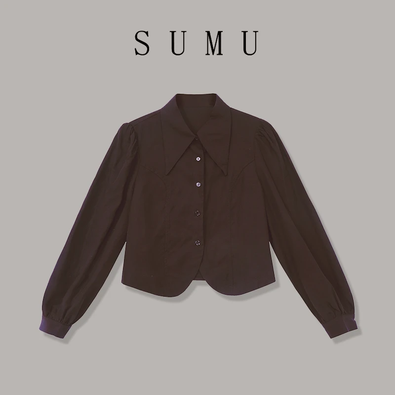 宿慕SUMU 女士外套 9-10秋季新款潮流休闲百搭外套A1602A