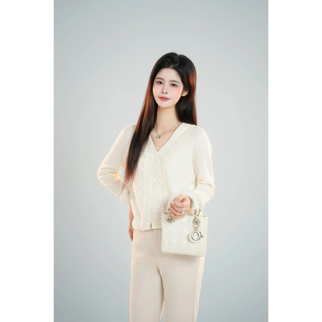 宿慕SUMU 女款针织衫 11-9 冬季2024新款时尚百搭针织衫B7402Y