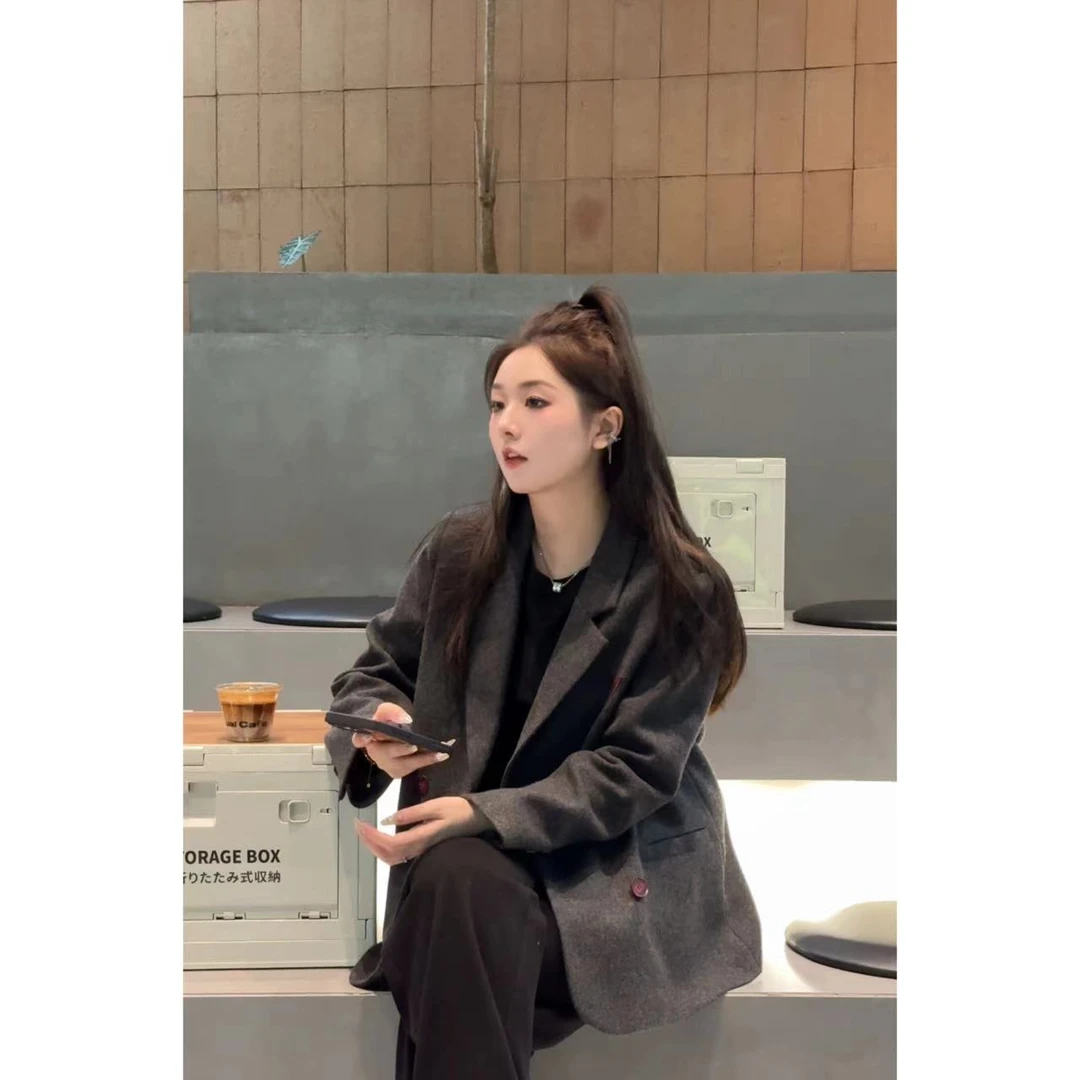 宿慕SUMU 女款外套 10-12 秋季新款时尚百搭外套A1602P