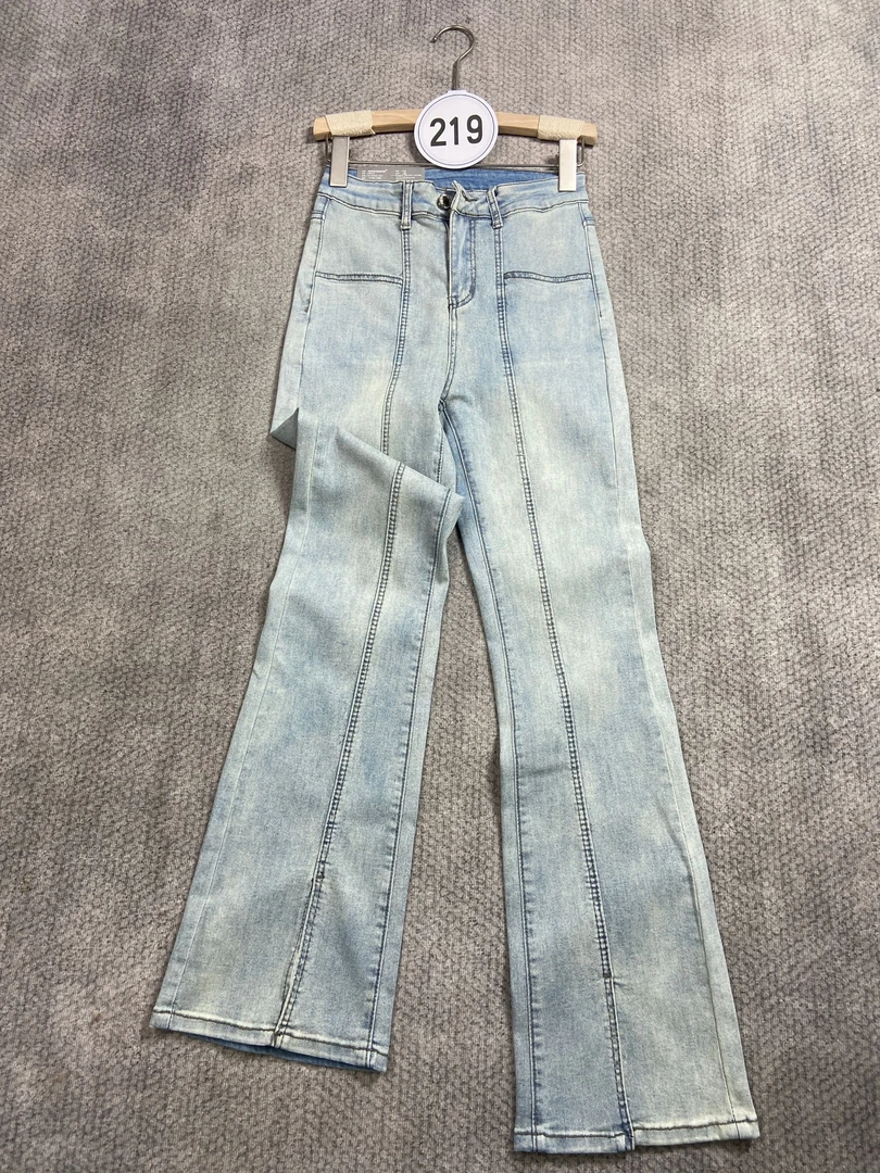 【姑】【孤品】2024辣妹新款高腰显瘦喇叭牛仔裤