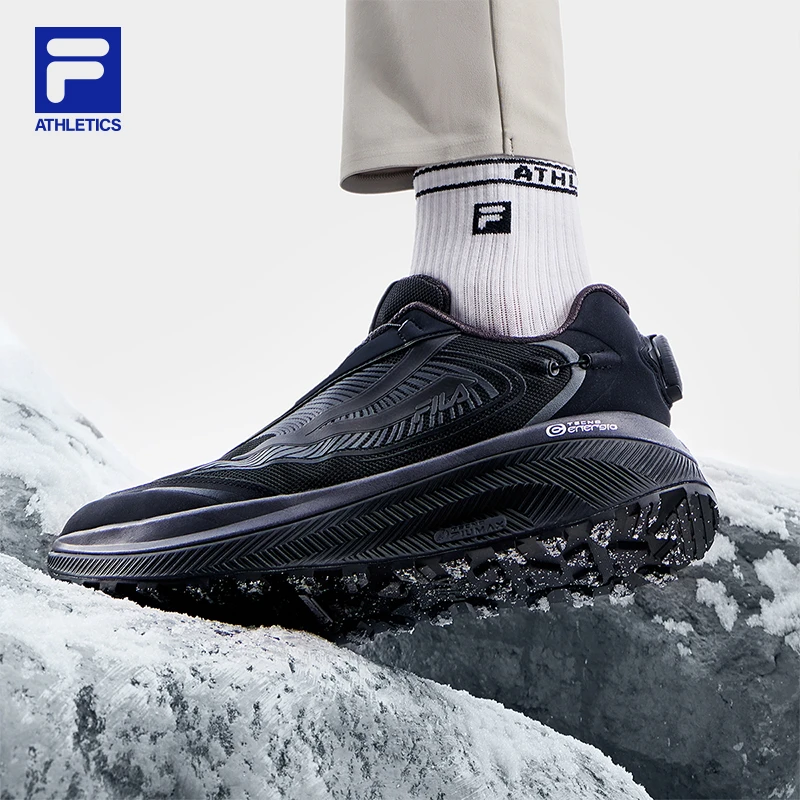 FILA斐乐男鞋【BOA WOLF灰狼1+】春户外缓震跑步运动鞋A12M341213F