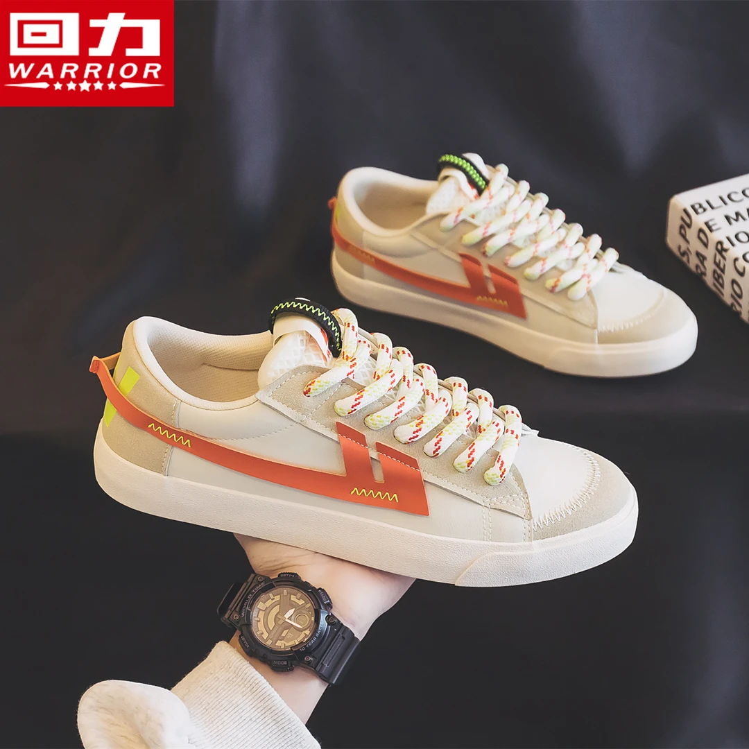 Warrior/回力男鞋帆布鞋男2025夏季爆款潮流百搭小众男士休闲板鞋