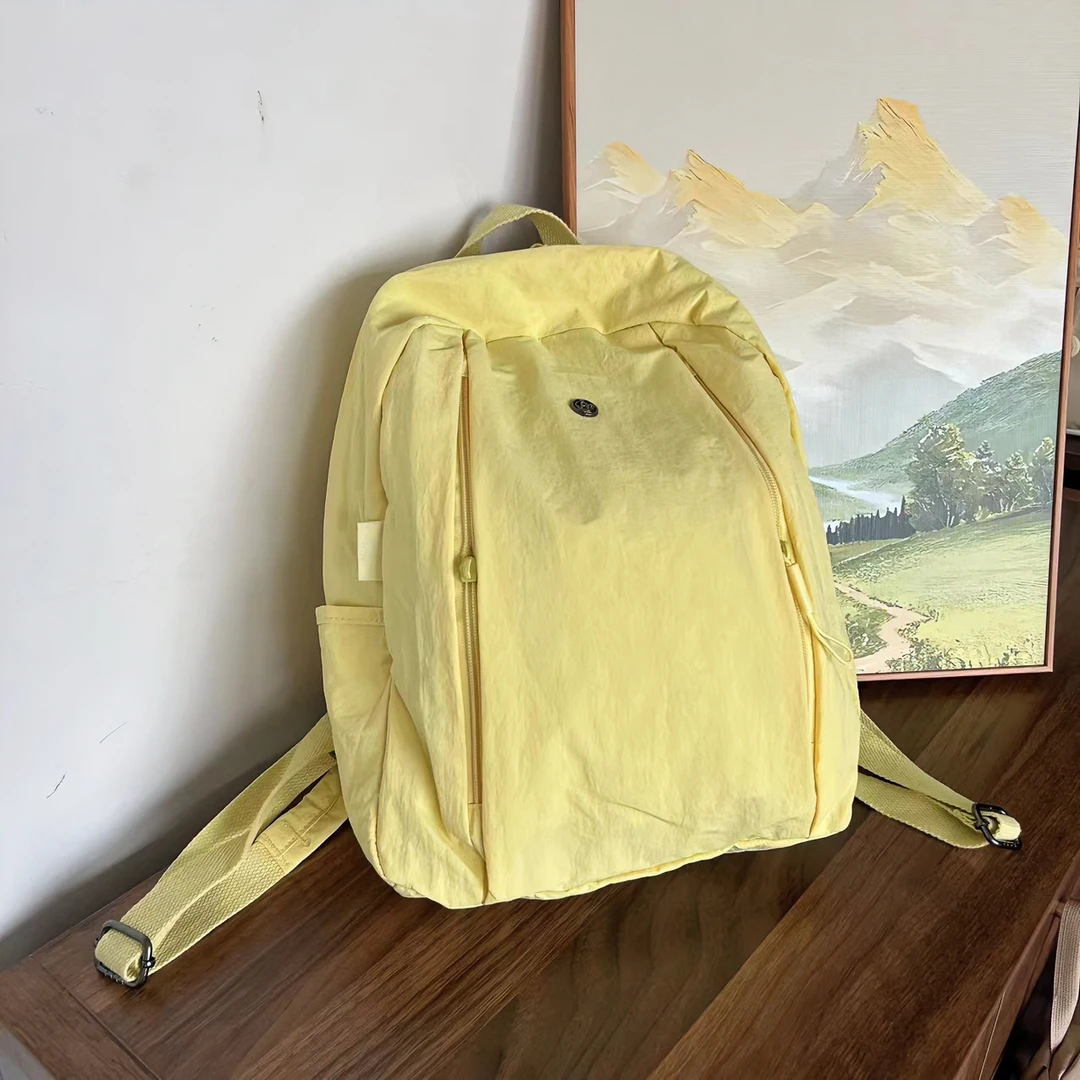 降落伞双肩包女2025新款时尚防水书包大容量双肩女士潮流背包