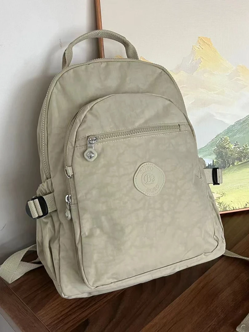 多功能双肩包女2024新款时尚防水书包大容量双肩女士背包  0197