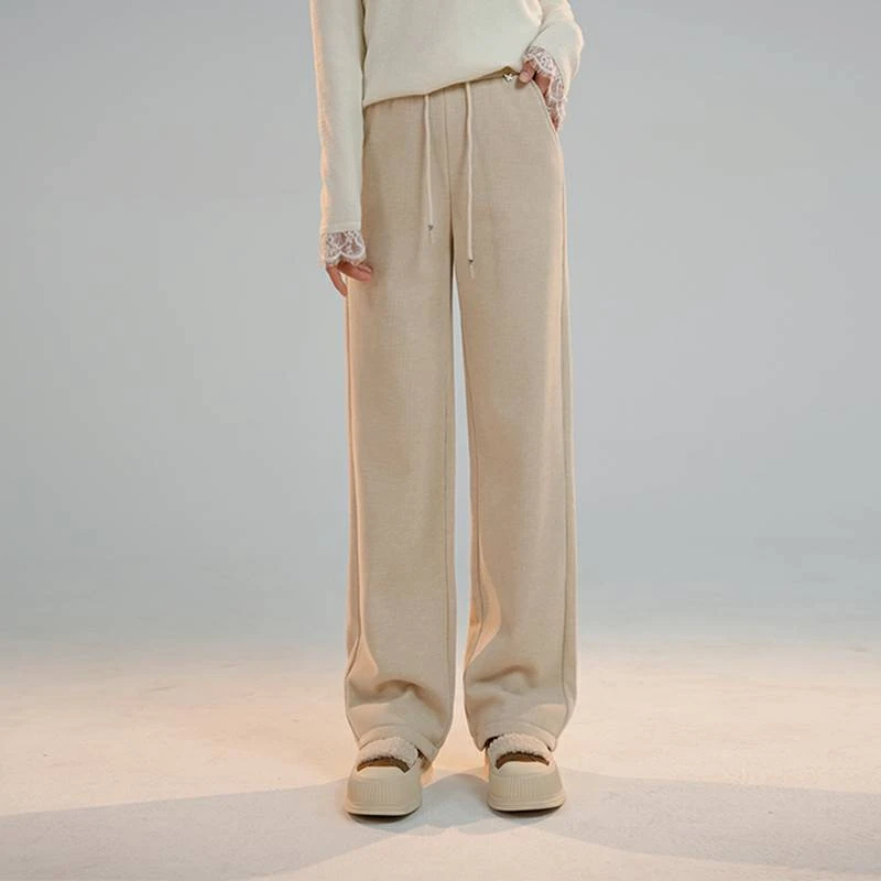 宿慕SUMU 女款休闲裤11-5冬季2024新款时尚百搭休闲裤B69033