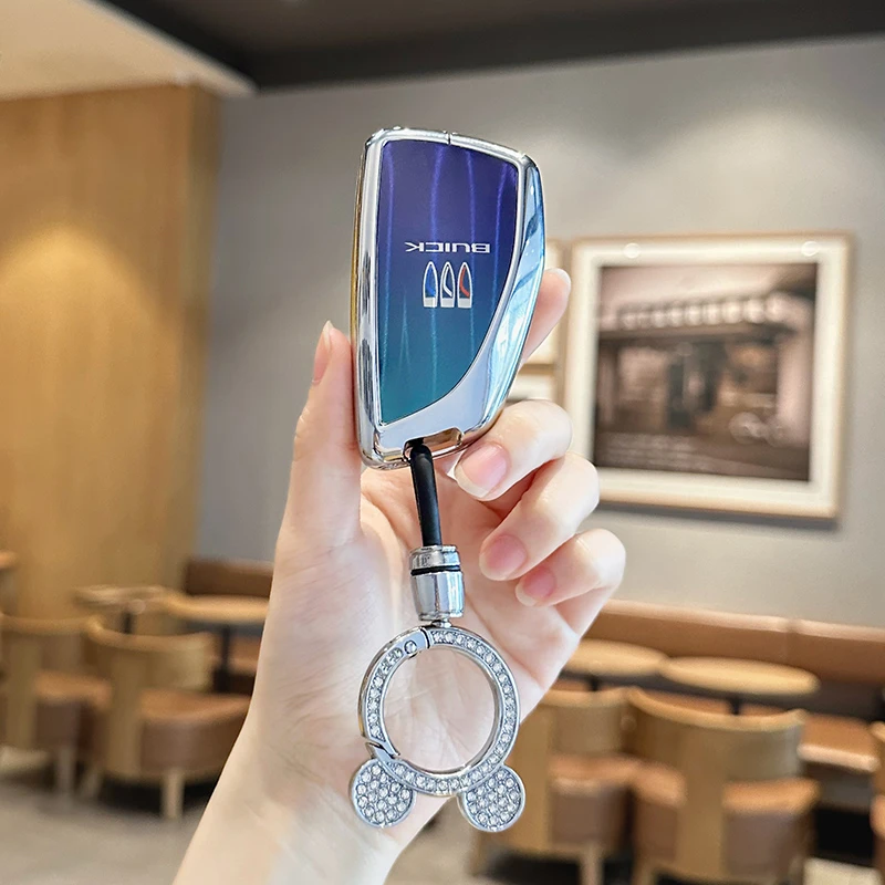 2024新款别克昂科威S GS钥匙套20-23款昂科威plus专用车包扣壳女