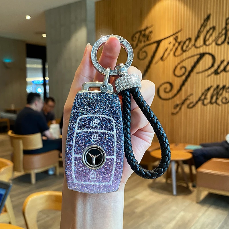 奔驰c260L钥匙套C级C200L壳a180L扣glc260包gla车e300l保护glk300