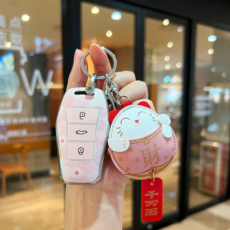 大众思皓e10x钥匙套女x6x7曜钇为3车e50x爱跑扣qx江淮思皓E10X壳