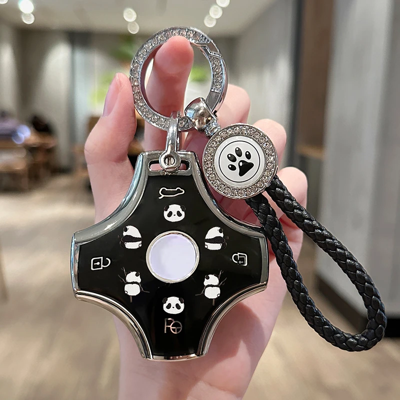 东风奕派007钥匙套24新款eπ007pro女2024新款eπ008汽车保护壳包