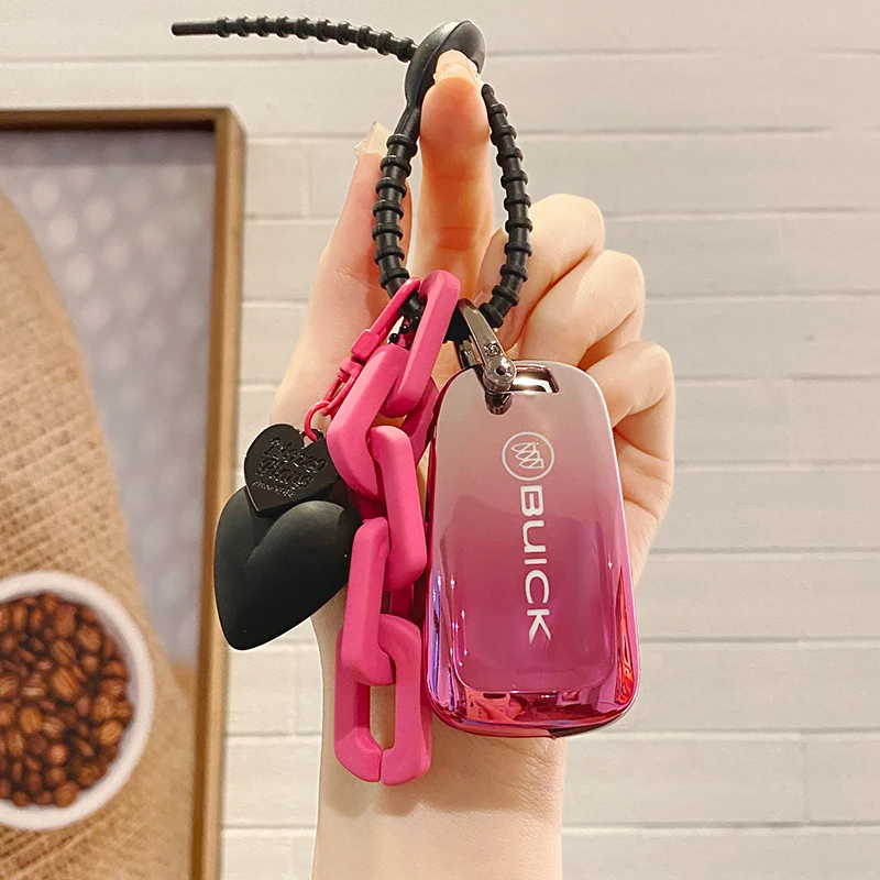 别克英朗车钥匙套GT君越昂科拉折叠gl6阅朗壳老款凯越汽车扣女士