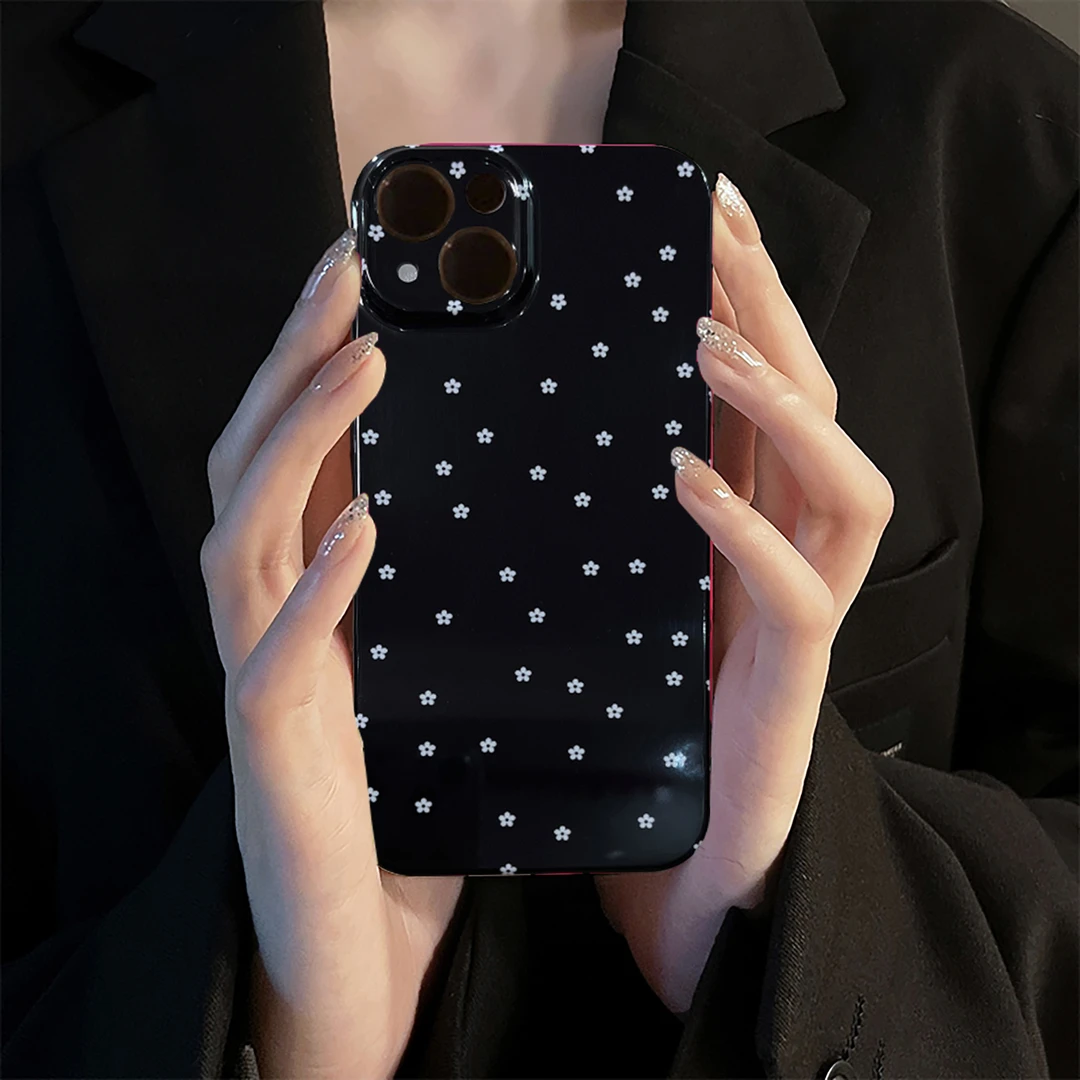 苹果/华为/OPPO/VIVO/小米适用菲林iphone15秋冬手机壳少女高级感