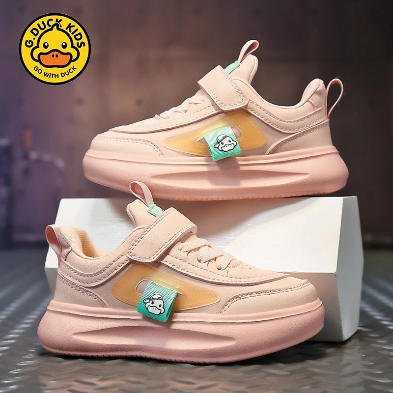 G.DUCK小黄鸭女童鞋2024春季新款小女孩休闲鞋中大童男童运动鞋子