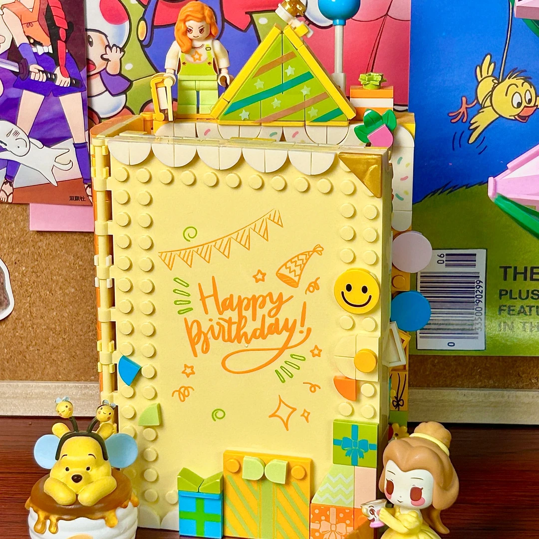 JAKI/佳奇科技积木相册告白礼DIY相框小众生日礼物纪念意义送闺蜜