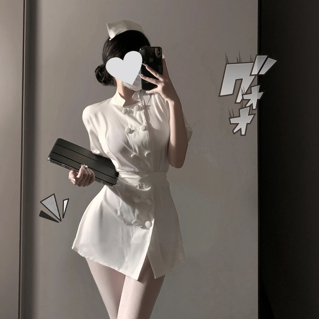 尤物睡衣情侣制服内衣性感禁欲系高级感护士女生战袍角色扮演