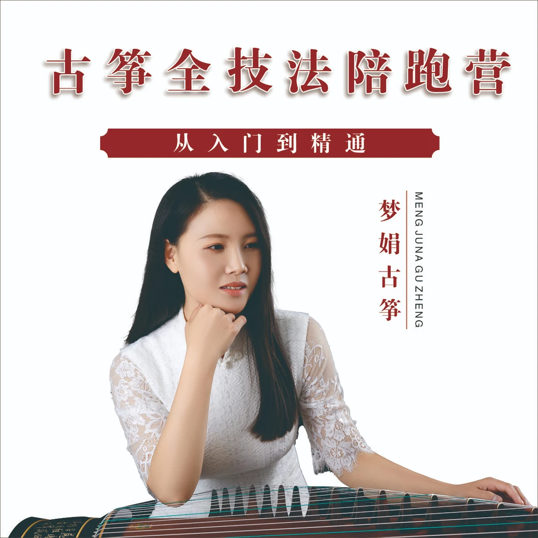 古筝全技法真人带练课