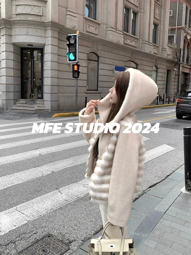 2025/MFE | 奶霜贝果 2025秋冬龙猫新款时尚百搭原创连帽休闲外套