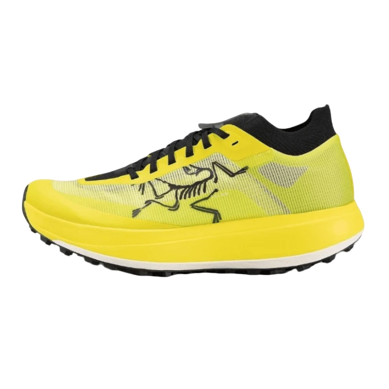 Arcteryx始祖鸟 SYLAN PRO秋冬透气耐磨中帮越野跑步鞋男女款黄色