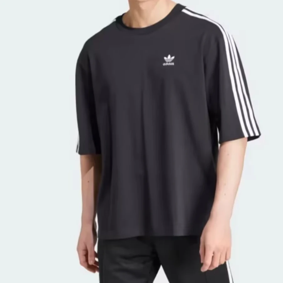 adidas阿迪达斯Originals三叶草男子Oversize 短T恤IZ1832