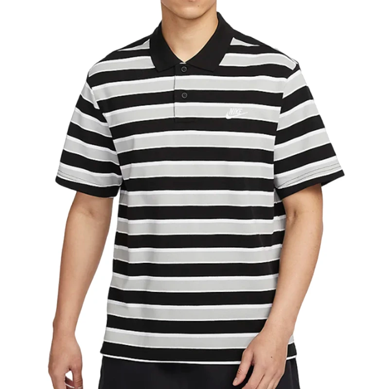 NIKE耐克男子AS M NK CLUB STRIPE POLO有领短T恤FN3897-010