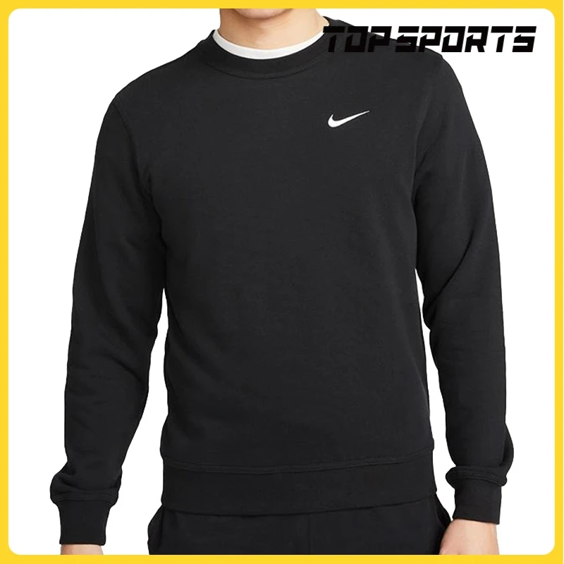 NIKE耐克男子AS  CLUB FT CREW卫衣/套头衫637903-010