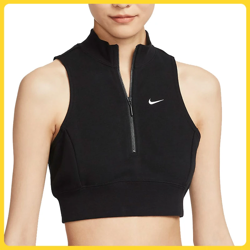 NIKE耐克女子ASW NSW NK CHLL FT CRP HZTAN马夹FV7492-010