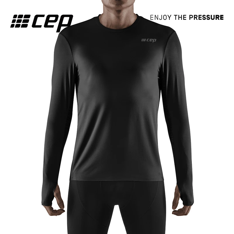 CEPRUNSHIRT速干男士长袖T恤篮球投篮训练服薄宽松透气健身跑步服